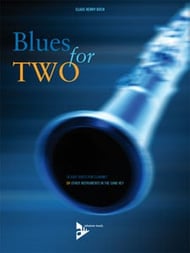 BLUES FOR TWO CLARINET DUET cover